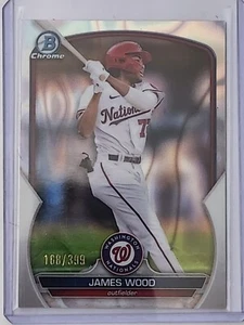 James Wood 2023 Bowman Chrome Lava Wave 168/399 Washington Nationals #BCP-129 - Bild 1 von 14