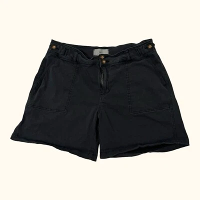 Pantalones Cortos BKE Mujer Senderismo Trek Aire Libre Talla 29 Solapas Azul Oscuro Tiro Medio Foto 1 de 4