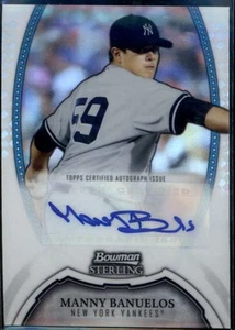 Bowman Sterling 2011 refractor Manny Bauelos radiocontrol automático #160/199 - Imagen 1 de 1