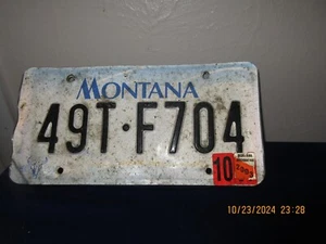 ONE MONTANA LINSENCE PLATE 2003 - Imagen 1 de 1