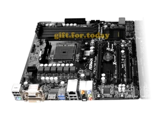 ASRock FM2A75M Pro4+ AMD A75 Socket FM2+ DDR3 DIMM Motherboard Micro ATX USB3.0 - Picture 1 of 5