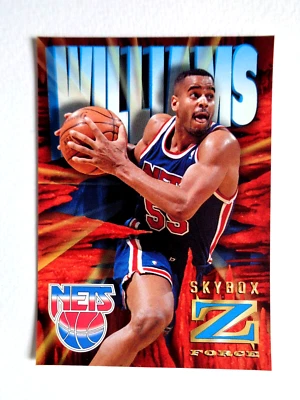 1996-97 SKYBOX Z-FORCE *Z-CLING* PARALLEL #57 JAYSON WILLIAMS NEW JERSEY NETS - Image 1 of 2