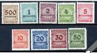 Stamps Germany, Scott # 280-289 Mint NH
