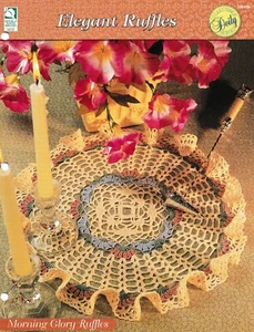 Morning Glory Ruffles Crochet Doily Pattern / Elegant Ruffles / HOWB Collector - Imagen 1 de 1