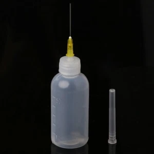 50ml Dispenser Bottle for Solder Soldering Rosin Liquid Flux with 1 Needle - Picture 1 of 9