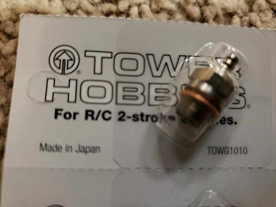 Tower Hobbies Plugs - one single plug of RC 2-stroke plug TOWG1010 - New! - Image 1 of 4