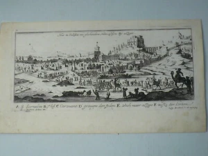 Aleppo, anno 1680, copperengraving Bouttats, original - Picture 1 of 3