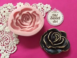 Big Rose Silicone Push Mold Food Safe Cake Decoration Candy Cupcake (FDA) - Picture 1 of 1