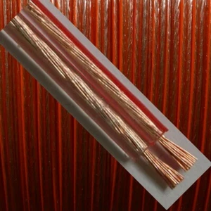 25m Kabel Zwillingslitze LiYz 2x0,14mm² Transparent/Transparent mit Kennstreife - Picture 1 of 1