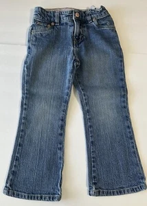 Levi's Bootcut Denim Jeans w/ Adjustable Waist - Little Girls Size 4 reg - Picture 1 of 6
