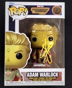 Will Poulter signed Adam Warlock Funko Pop! Marvel autograph (B) ~ Beckett BAS - Picture 1 of 7