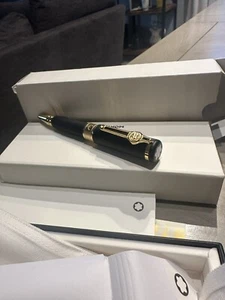 MONTBLANC Great Characters Muhammad Ali Special Edition Ballpoint Pen 129335 Ori - Picture 1 of 9