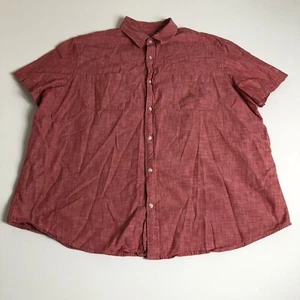The Foundry Supply Co. Men's Shirt Red Short Sleeve Size 2XL N25 - Picture 1 of 5