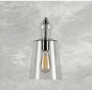 Forte Lighting - Milo - 1 Light Cord-Hung Mini Pendant-12 Inches Tall and 6.5” W - Picture 1 of 3