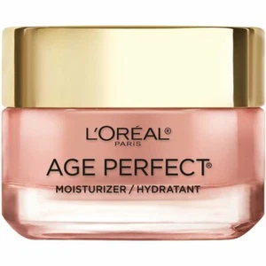 L'Oréal Paris Rosy Tone Moisturizer para pieles maduras y apagadas, Edad perfecta, 1.7 oz.. - Imagen 1 de 4