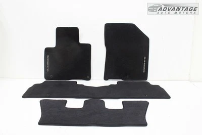 KIA SORENTO 2016-2020 JUEGO DE 4 ALFOMBRILLAS ALFOMBRILLAS INTERIORES DELANTERAS Y TRASERAS OEM Foto 1 de 4