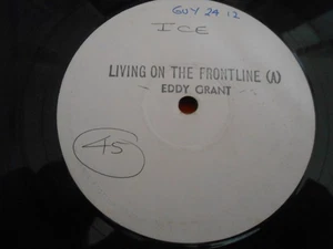 Eddy Grant - "Living On The Frontline / Frontline Symphony" ICE 12" Single PROMO - Picture 1 of 2