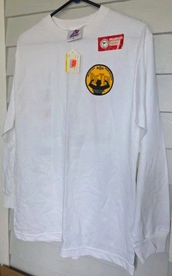 Iowa Wrestling Long Sleeve Shirt Medium,White, Jersey Shirt, Collegiate Tri-Lake - Image 1 of 4