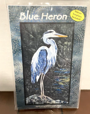 Blue Heron By England Design Studios Picture Piecing Pattern - Image 1 of 2