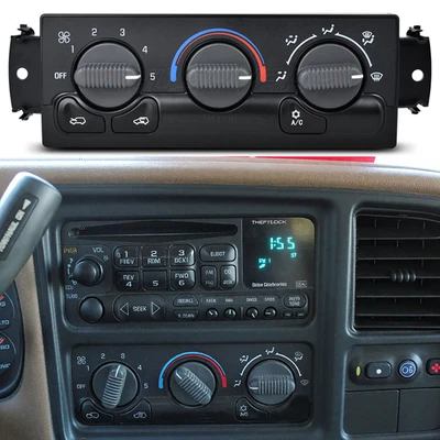 599-266 Heater A/C Climate Control Panel Fit GMC Yukon XL 1500 2500 2000-2002 - Image 1 of 4