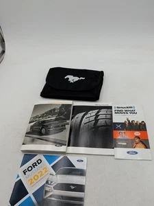 2022 Ford Mustang Owners Manual With Case Quick Reference Guide - Picture 1 of 3