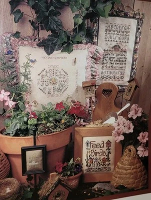 Shepherd's Bush Down the Garden Path Cross Stitch Pattern Terri Richards 1995 - Image 1 of 2