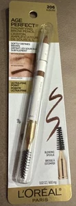 L'Oreal Paris Age Perfect Magnifying Brow Pencil Ultra-Fine Point #206 Auburn - Picture 1 of 3