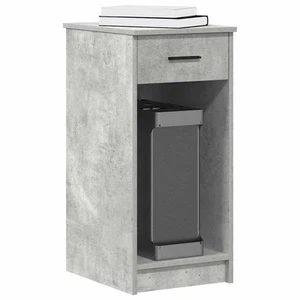 Computertorenstandaard met lade 35x45x77 cm bruin eikenkleur vidaXL - Afbeelding 1 van 108