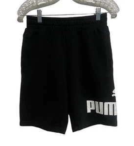 Puma SE Way 1 Athletic Black Sweat Shorts Size Boy's Medium w/Front Pockets - Picture 1 of 2