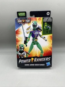 Power Rangers Dino Fury Cosmic Armor Green Ranger, Power Rangers Sealed - Bild 1 von 8