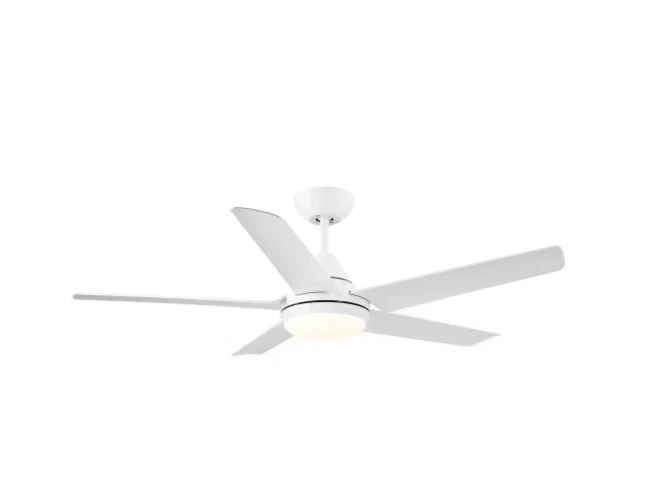 MODERN HABITAT SkyView 48 in. Indoor White Ceiling Fan with LED Light Bulbs - Image 1 of 4