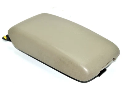 💎 2002 - 2006 丰田凯美瑞乙烯基中心控制台扶手盖存储原始设备制造商米色 — 第 1/4 张图片