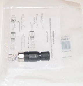 ※ 42-00012 ※ ~ Amphenol ~ Waterproof F. Gold 4 Position Circular Connector Plug - Bild 1 von 2