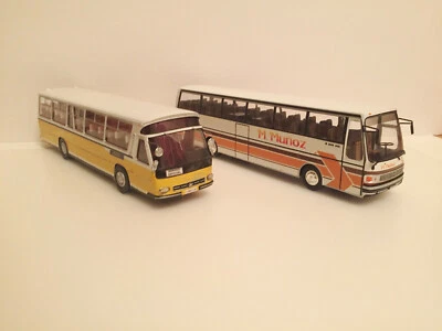 1/43 Set of 2 buses Setra S 215 HD Munoz & Hispano-Suiza Ayats Pegaso 5023 CL   - Image 1 of 4