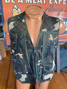 Avid Outdoor Herren Camouflage Jagdweste mehrere Taschen mit Wildbeutel Größe M 38-48 - Bild 1 von 5