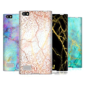 HEAD CASE GLITTERY MARBLE PRINTS SOFT GEL CASE & WALLPAPER FOR BLACKBERRY PHONES - Picture 1 of 12