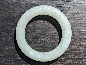 Ciondolo Ciondolo Giada Giadeite Naturale Originale Cerchio Ciambella Eternità - Foto 1 di 6