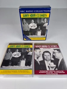 BBC Radio Collection Goon Show Classics Double Audio Cassette Box Set 8 Shows - Imagen 1 de 9