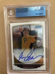 TYLER GLASNOW 2013 BOWMAN CHROME AUTO RC 1ST PROSPECT ROOKIE AUTOGRAPH - Picture 1 of 9