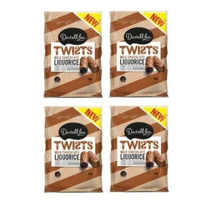 916667 4 X 200G BOLSA DARRELL LEA LECHE CHOCOLATE REGALIZ GIROS DULCE TRATO - Imagen 1 de 3
