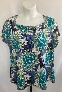 East 5th Gr. 2X Damen Bluse mit Blumenmuster. - Bild 1 von 8