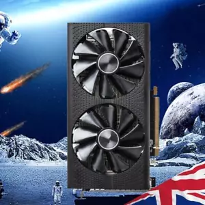 RX 580 8GB Graphics Card PCI-E 3.0 0x16 Graphics Card GDDR5 256-Bit for Gaming - Picture 1 of 11