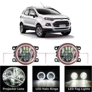Kit fendinebbia LED anelli occhi d'angelo DRL lampada da corsa diurna adatto per Ford Edge - Foto 1 di 10