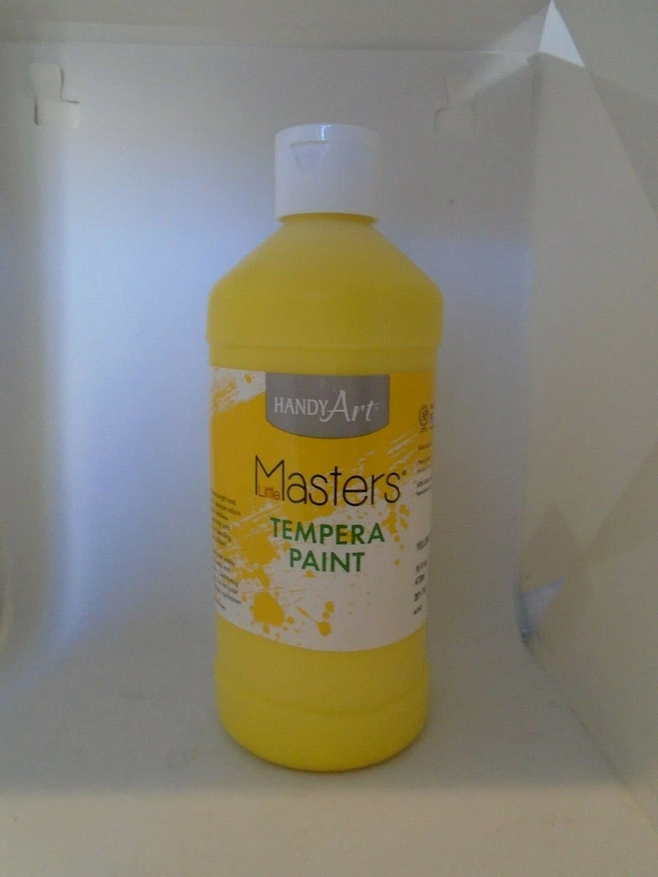 Handy Art Little Masters Tempera Pain YELLOW  - Image 1 of 1