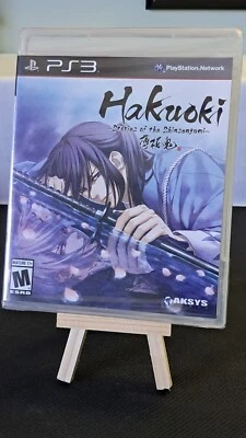 PS3 Hakuoki Stories Of The Shinsengumi US Version *Sealed* NEW "Y" FOLD - Image 1 of 4