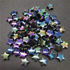 NEUF 20 pièces perles d'espacement 11 x 4 mm perles noires étoiles cinq branches pour la fabrication de bijoux