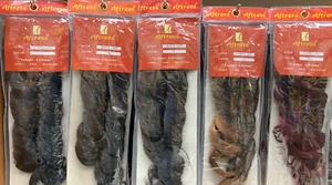 Estensioni treccia Aftress capelli sintetici zia Lizzy Regno Unito spedizione gratuita - Foto 1 di 4