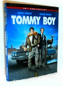 Tommy Boy (4K/Blu-ray, 2025) NEW Chris Farley David Spade road trip goofy comedy - Picture 1 of 6
