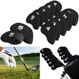 Juego de 10 cubiertas protectoras para cabeza de palo de golf accesorio de golf de neopreno - Imagen 1 de 12