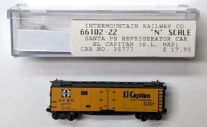 Frigorifero Intermountain 66102-22 Santa Fe ATSF SFRD 35777 "El Capitan " - Foto 1 di 3